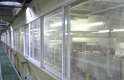 Fully automatic gold line